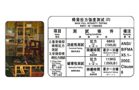 椅背拉力強(qiáng)度測(cè)試